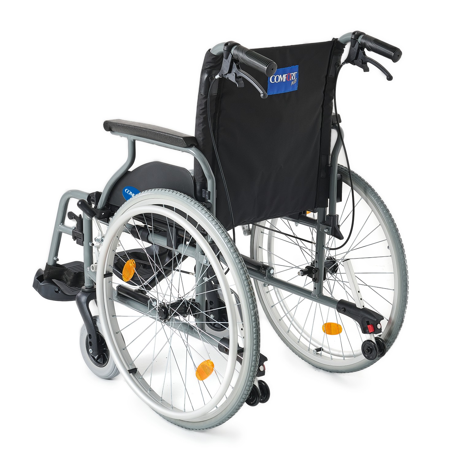 Comfort Plus DM-317 45cm Hafif Alüminyum Özellikli Tekerlekli Sandalye küçük resim
