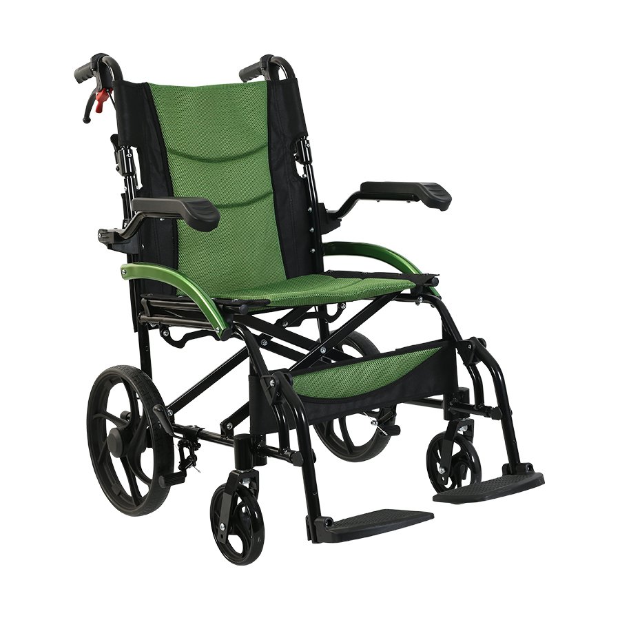 Golfi G502 Alüminyum Tekerlekli Sandalye Katlanabilir Hafif Transfer Modeli