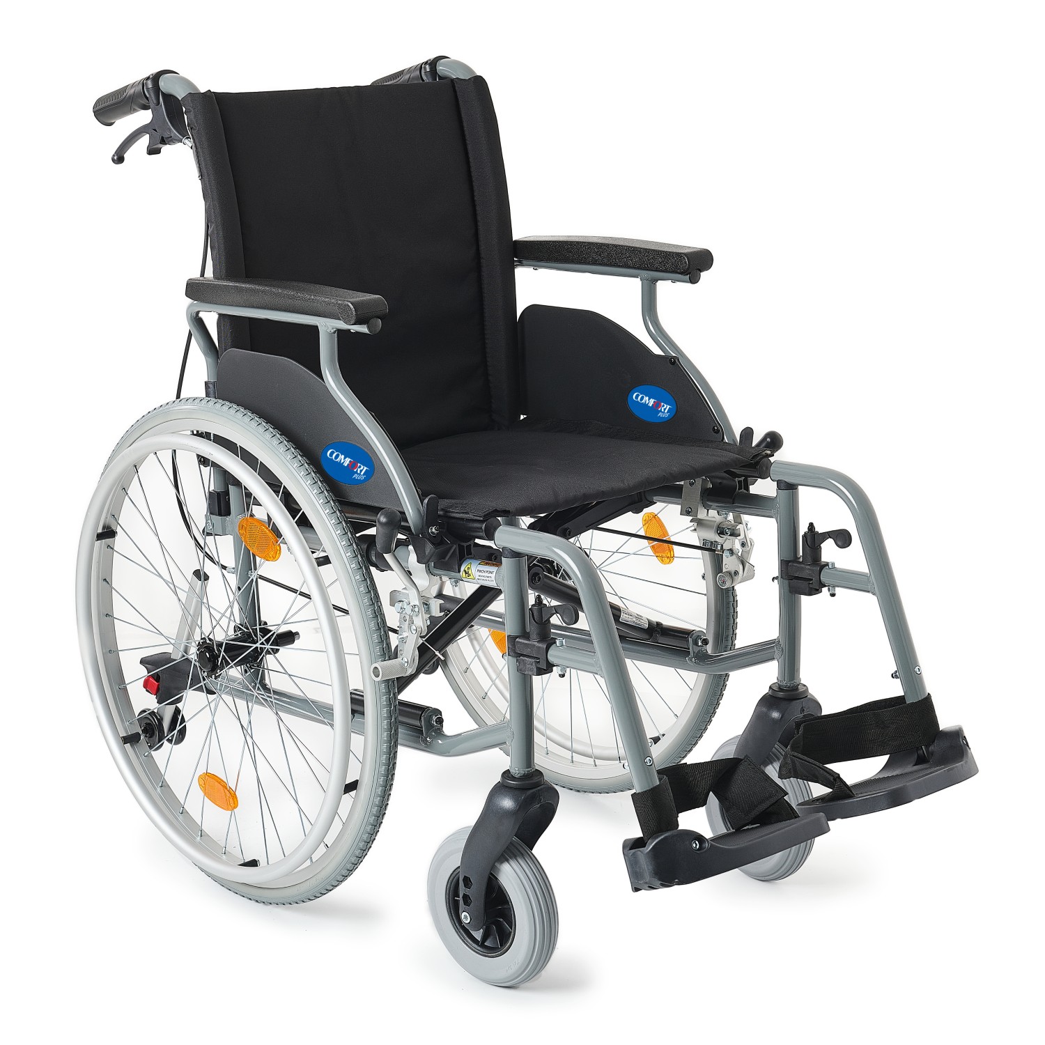 Comfort Plus DM-317 45cm Hafif Alüminyum Özellikli Tekerlekli Sandalye