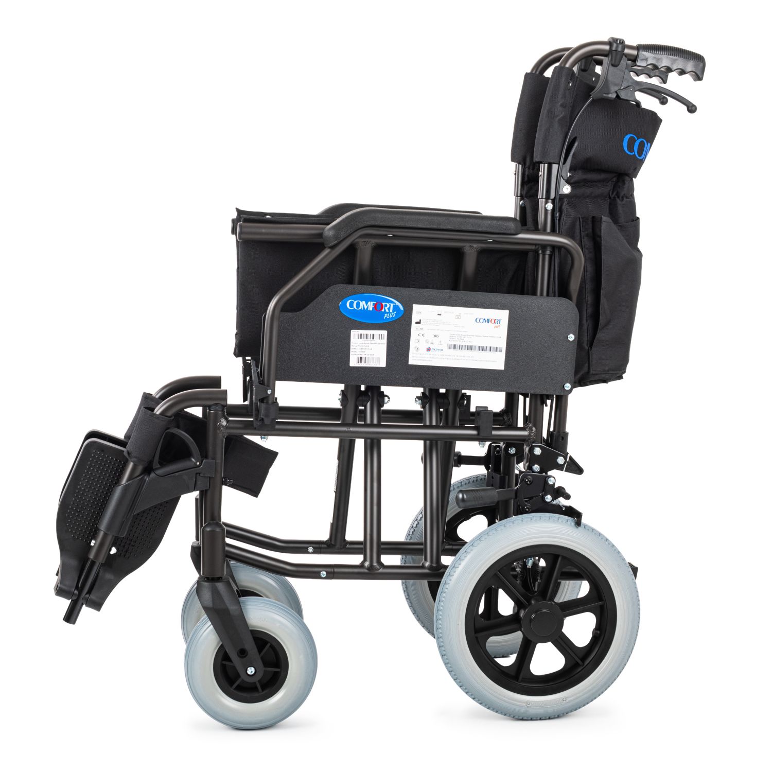Comfort Plus DM-337 45cm Alüminyum Özellikli Transfer Tekerlekli Sandalye küçük resim