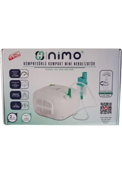 Nimo Kompresörlü Mini Nebulizatör