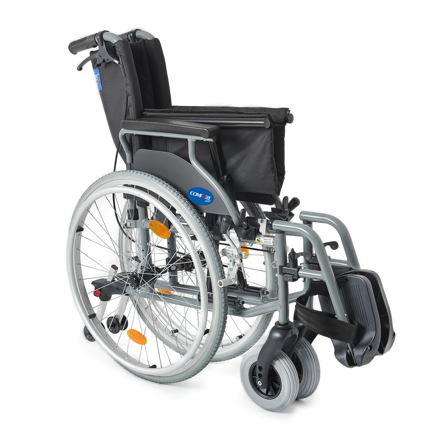 Comfort Plus DM-317 45cm Hafif Alüminyum Özellikli Tekerlekli Sandalye küçük resim